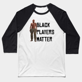 Rust - Black Players Baseball T-Shirt